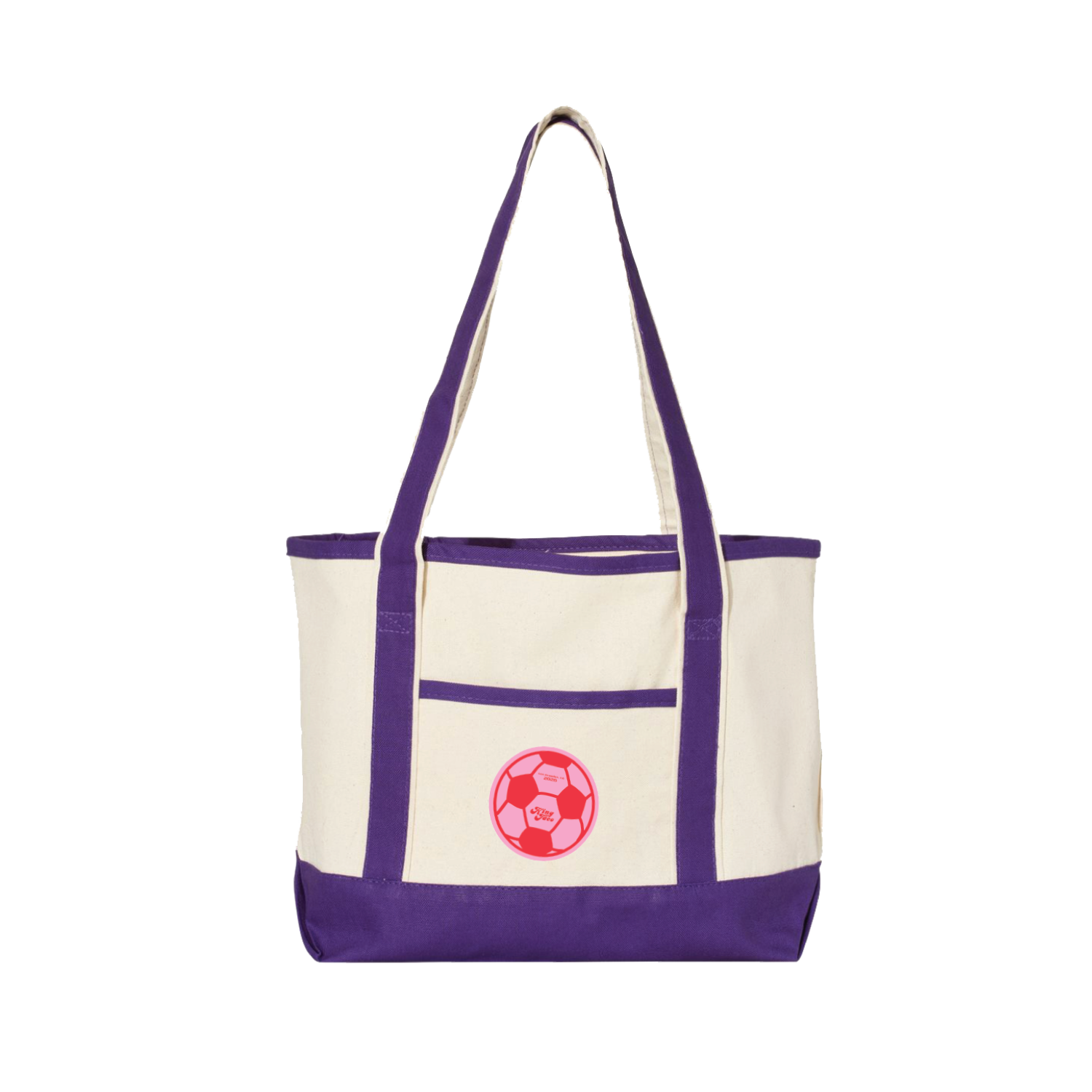 Color-Pop Tote: Team Red